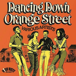 the album cover for Dancing Down Orange Street / Various - Dancing Down Orange Street