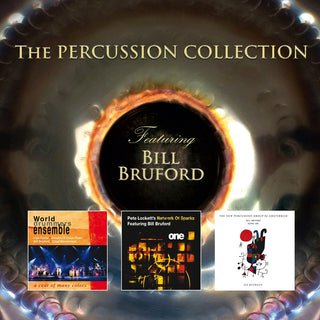 the album cover for Bill Bruford - Percussion Collective Featuring Bill Bruford