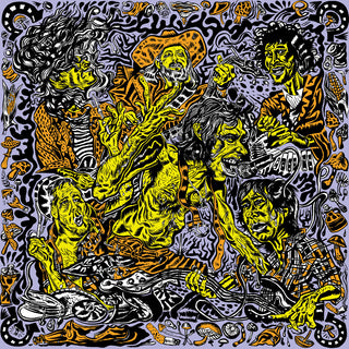 the album cover for Hickoids - All The World's A Dressing Room: Live in La.A. 08.24.2018