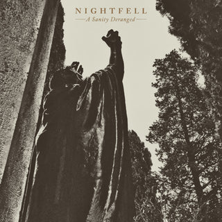 the album cover for Nightfell - A Sanity Deranged