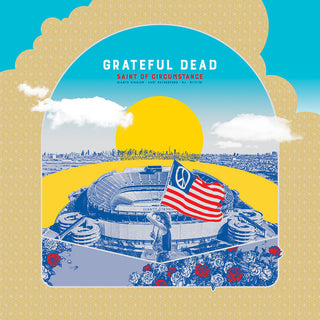 the album cover for Grateful Dead - Saint Of Circumstance: Giants Stadium, East Rutherford, NJ 6/17/91 [3CD]