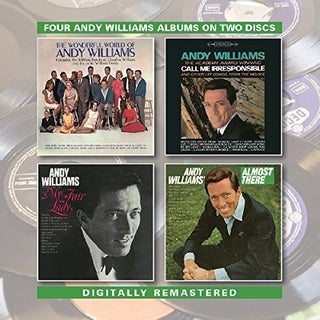 the album cover for Andy Williams - The Wonderful World Of, Call Me Irresponsible, My Fair Lady & Almost There