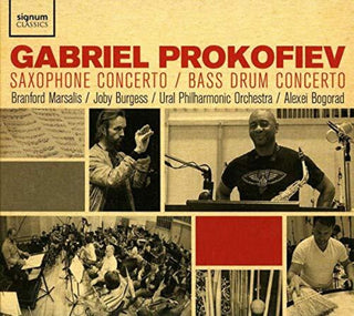 the album cover for Prokofiev / Marsalis / Bogorad - Saxophone Concerto