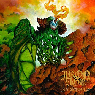 the album cover for Iron Age - The Sleeping Eye