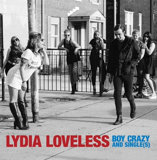 the album cover for Lydia Loveless - Boy Crazy & Single(s)