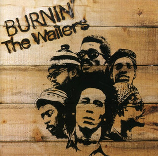 the album cover for Bob Marley & The Wailers - Burnin