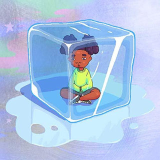 the album cover for Tobi Lou - Live On Ice