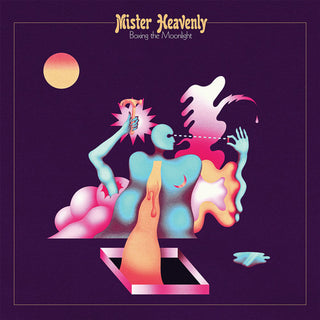 the album cover for Mister Heavenly - Boxing The Moonlight