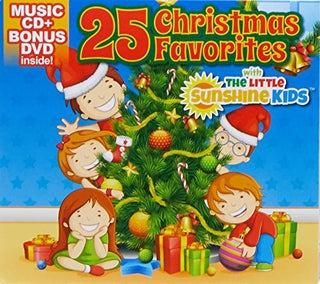 the album cover for Sunshine Kids - 25 Christmas Favorties