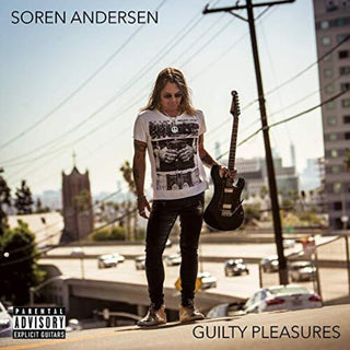 the album cover for Soren Andersen - Guilty Pleasures