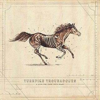 the album cover for Turnpike Troubadours - A Long Way From Your Heart