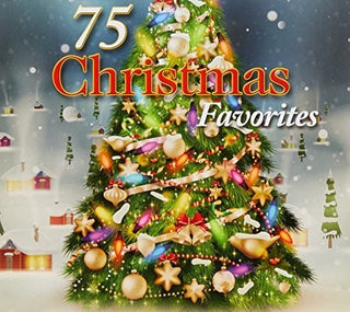 the album cover for 75 Christmas Favorites / Var - 75 Christmas Favorites (Various Artists)