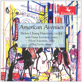 the album cover for Arlen / Haertzen / Levin - American Avenues