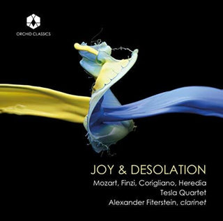 the album cover for Corigliano / Tesla Quartet / Fiterstein - Joy & Desolation