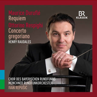 the album cover for Chor Des Bayerischen Rundfunks - Requiem / Concerto Gregoriano