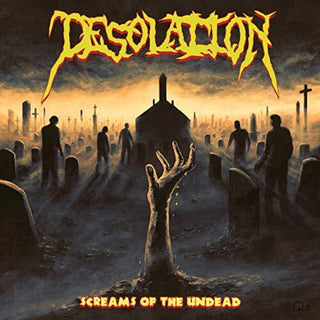 the album cover for Desolation - Screams Of The Undead