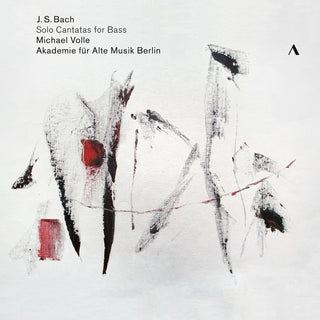 the album cover for J Bach S / Volle - Solo Cantatas for Bass