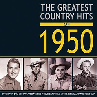 the album cover for Greatest Country Hits Of 1950 / Various - Greatest Country Hits Of 1950 / Various