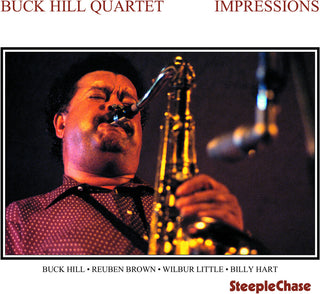 the album cover for Buck Hill Quartet - Impressions