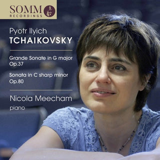 the album cover for Nicola Meecham - Piano Music By Pyotr Ilyich Tchaikovsky