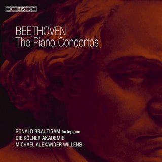 the album cover for Beethoven / Brautigam / Willens - Beethoven: The Piano Concertos