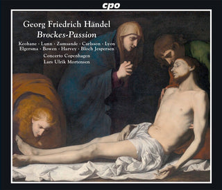 the album cover for Handel - Brockes-Passion HWV 48