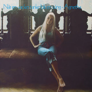 the album cover for Agnetha Fältskog - Nar En Vacker Tanke Blik En Sang