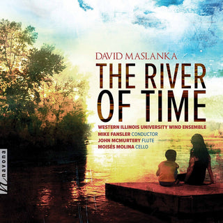 the album cover for Maslanka - River of Time