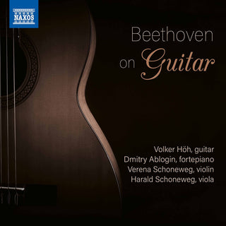 the album cover for Beethoven / Hohn / Schoneweg - Beethoven on Guitar