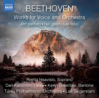 the album cover for Beethoven / Turku Philharmonic Orch / Segerstam - Works for Voice & Orchestra