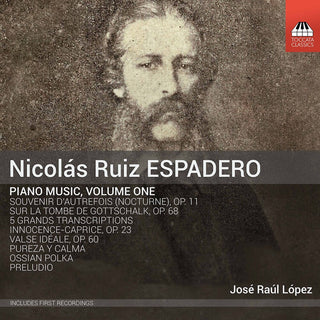 the album cover for Espadero / Lopez - Piano Music 1