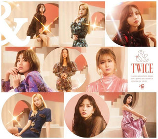 the album cover for TWICE - & Twice (Version B) (Incl. DVD)