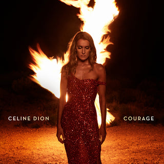 the album cover for Celine Dion - Courage