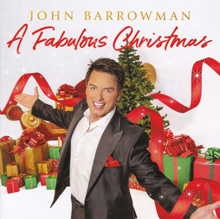 the album cover for John Barrowman - Fabulous Christmas