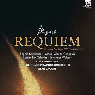 the album cover for Mozart / Rene Jacobs - Mozart: Requiem