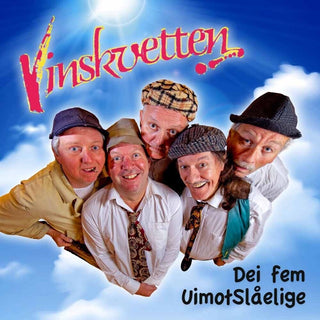 the album cover for Vinskvetten - Dei Fem Uimostalelige