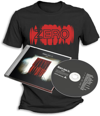 the album cover for Misery Loves Co - Zero + T-shirt (Xxl)