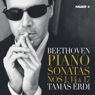 the album cover for Beethoven / Erdi - Piano Sonatas 1 / 14 & 17