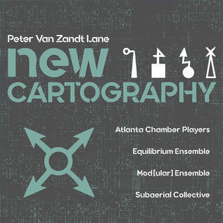 the album cover for Lane / Modular Ensemble - New Cartography