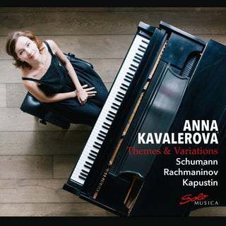 the album cover for Kapustin / Kavalerova - Themes & Variations