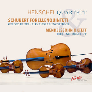 the album cover for Mendelssohn-Bartholdy / Henschel Quartett - Forellen Quintett