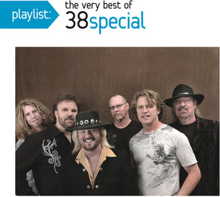 the album cover for 38 Special - Playlist: The Very Best Of 38 Special