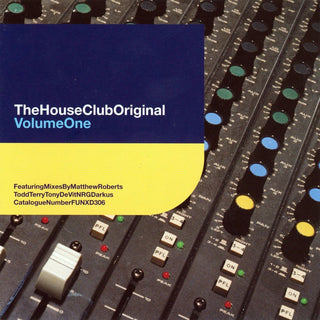 the album cover for House Club Original - House Club Original Vol. 1 / Various