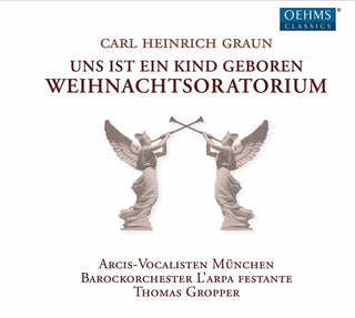 the album cover for Graun / Poplutz / Gropper - Weihnachtsoratorium