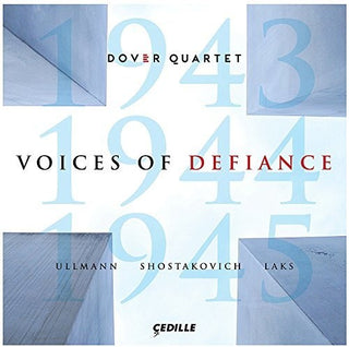 the album cover for Dover Quartet - Voices of Defiance