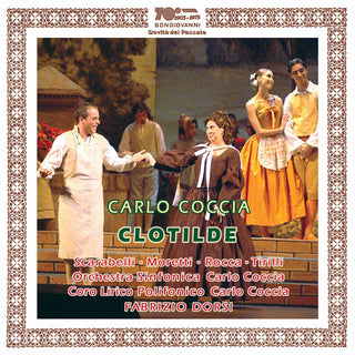 the album cover for Coccia / Scarabelli / Dorsi - Clotilde