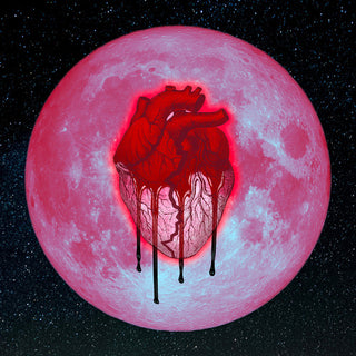 the album cover for Chris Brown - Heartbreak On A Full Moon