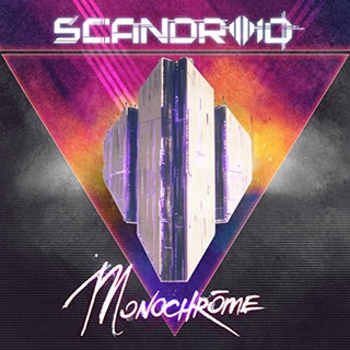 the album cover for Scandroid - Monochrome