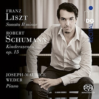 the album cover for Liszt / Weder - Sonata B Minor / Kinderszenen 2