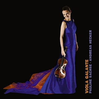 the album cover for Pauline Sachse / Hecker,Andreas - Viola Galante